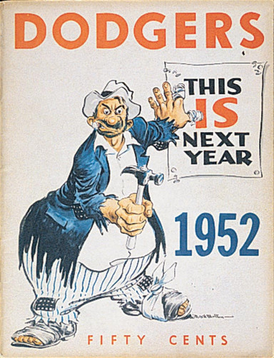 1952 Dodgers Yearbook