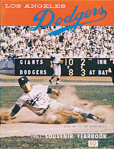 1963 Dodgers Yearbook