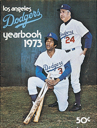 1973 Dodgers Yearbook