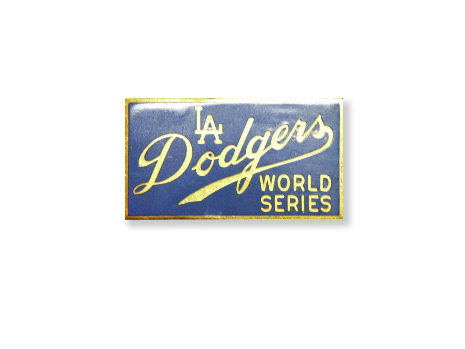 1965 World Series Dodgers - press pin