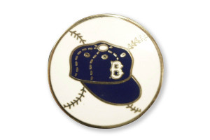 1955 World Series Dodgers - press pin