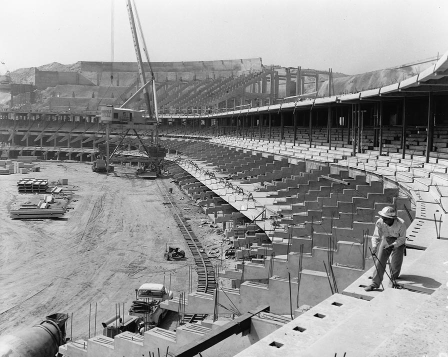Dodger Stadium Construction Facts