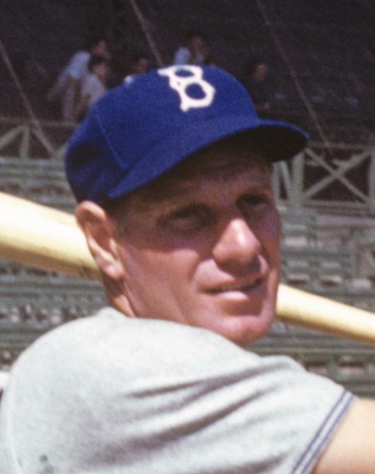 Leo Durocher in uniform.