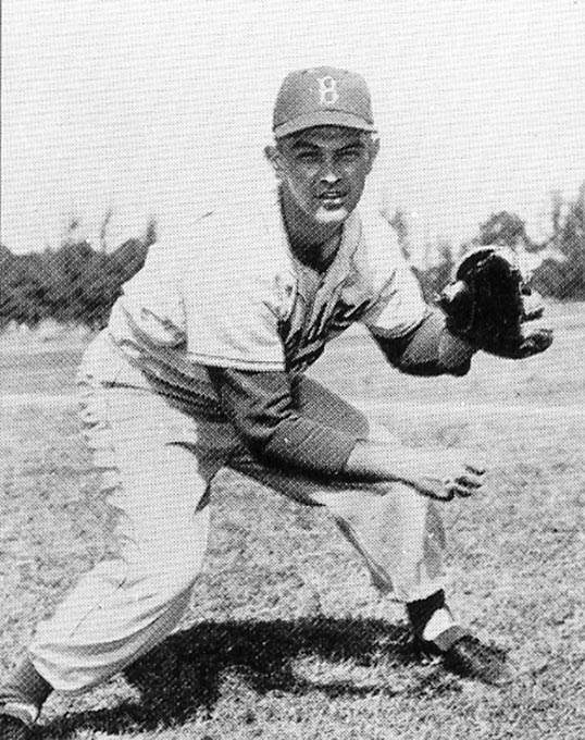 Clem Labine in uniform.