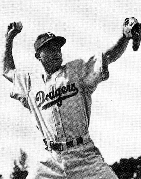 Don Zimmer in uniform.