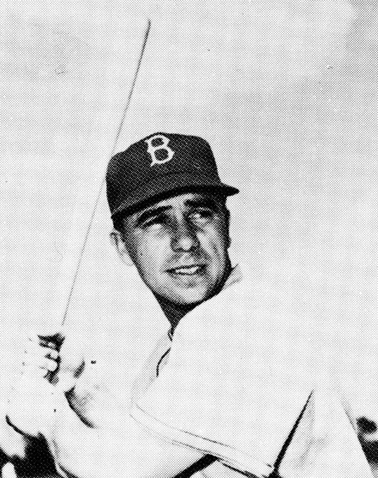 Pee Wee Reese in uniform.