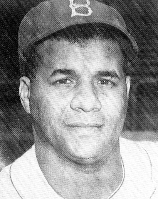 Roy Campanella in uniform.