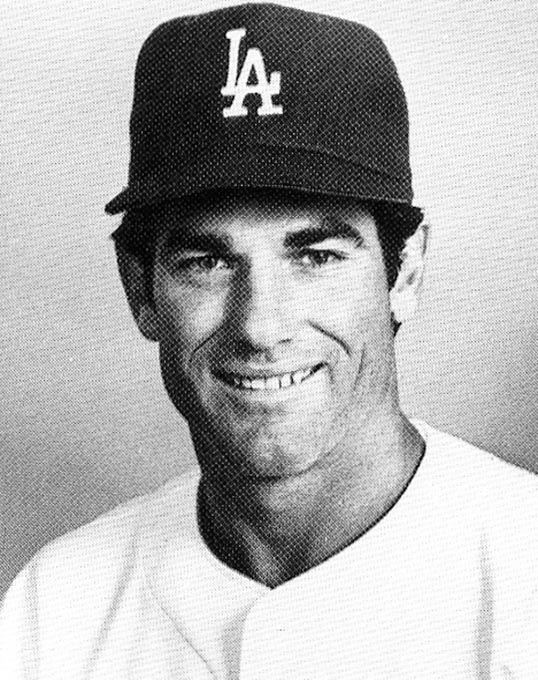 Steve Garvey in uniform.