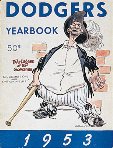 1953 Dodgers Yearbook