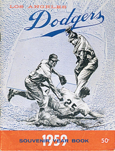 1959 Dodgers Yearbook