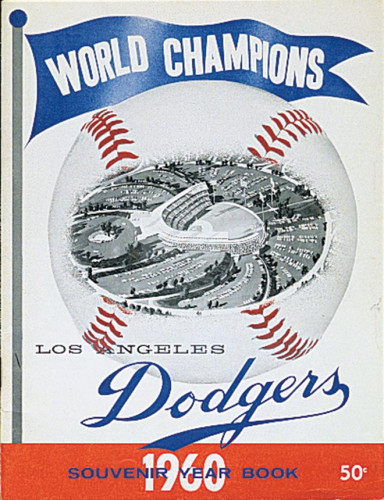 1960 Dodgers Yearbook