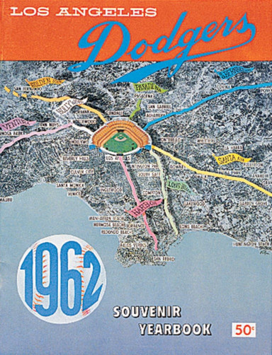 1962 Dodgers Yearbook