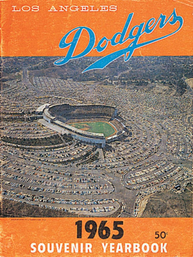 1965 Dodgers Yearbook