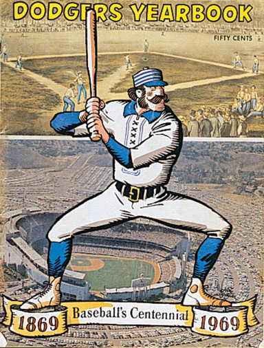 1969 Dodgers Yearbook