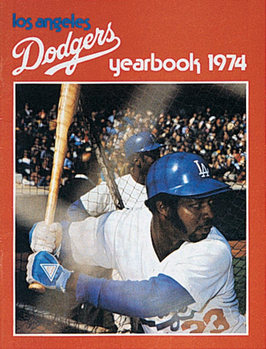 1974 Dodgers Yearbook