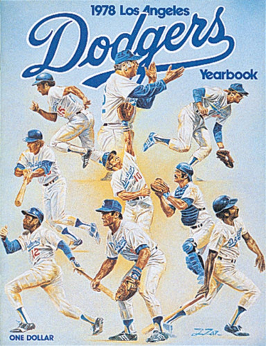 1978 Dodgers Yearbook