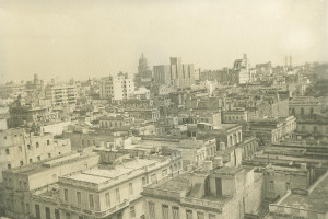A skyline view of the city of Havana, Cuba, the site of the Brooklyn Dodgers’ 1947 Spring Training.