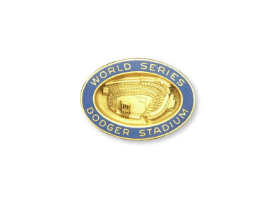 1963 World Series Dodgers - press pin