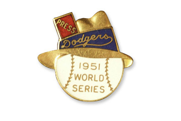 1951 Phantom - Dodgers press pin