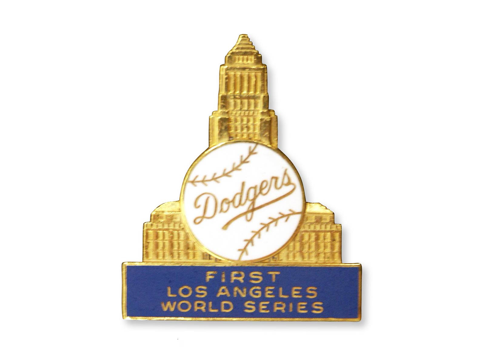 1959 World Series Dodgers - press pin
