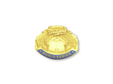 1974 World Series Dodgers - press pin